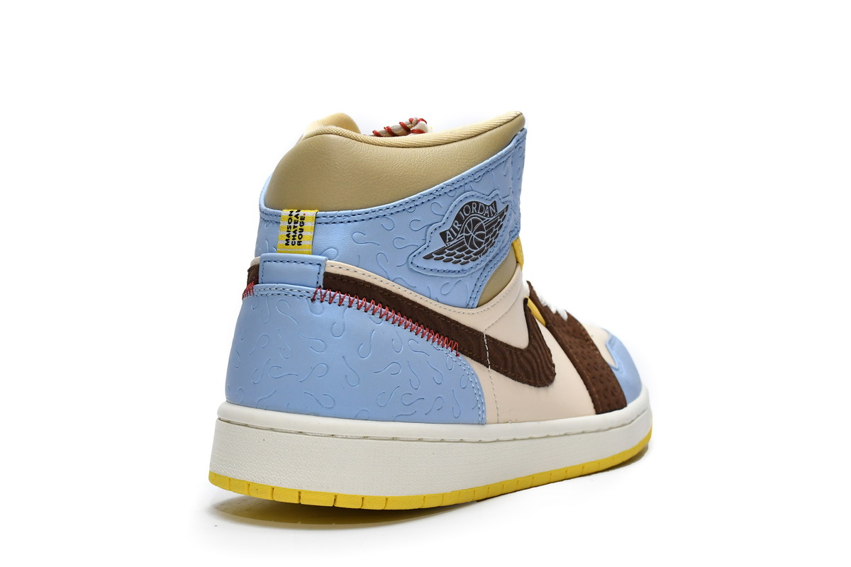 Air Jordan 1 Mid SE Fearless Maison Chateau CU2803-200
