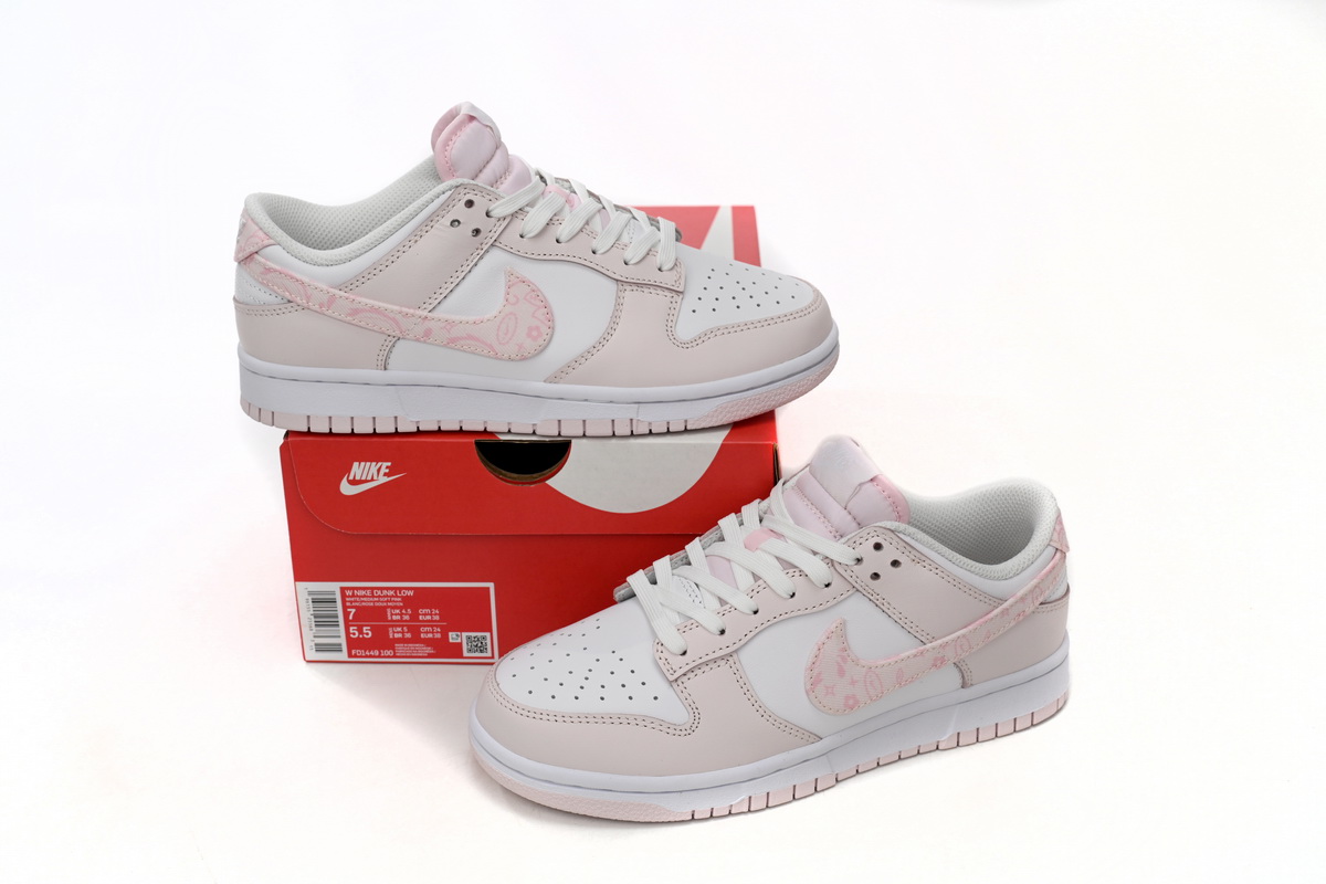 Nike Dunk Low "Pink Paisley"  FD1449-100