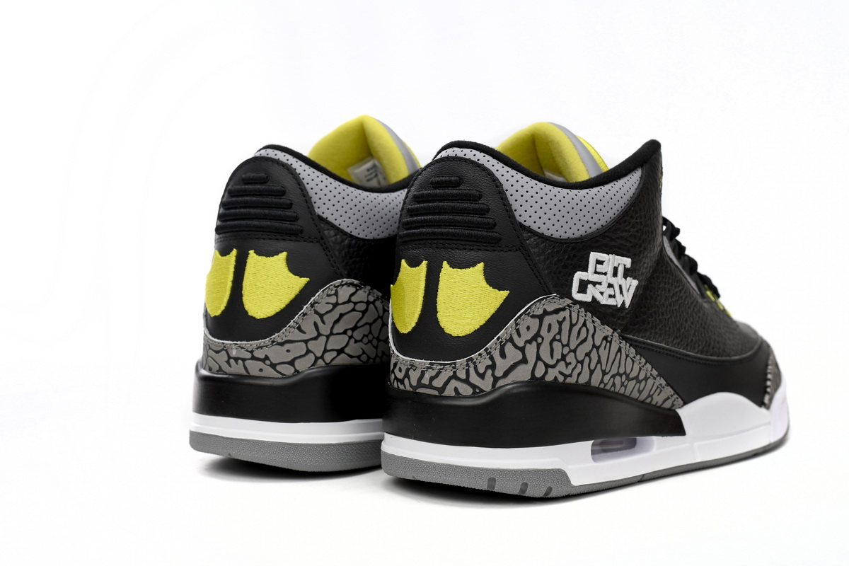 Air Jordan 3 Retro Pine Black Grey H011-MNJDLS-5