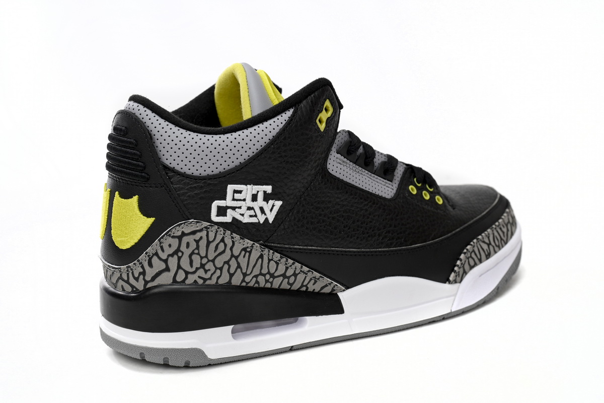 Air Jordan 3 Retro Pine Black Grey H011-MNJDLS-5