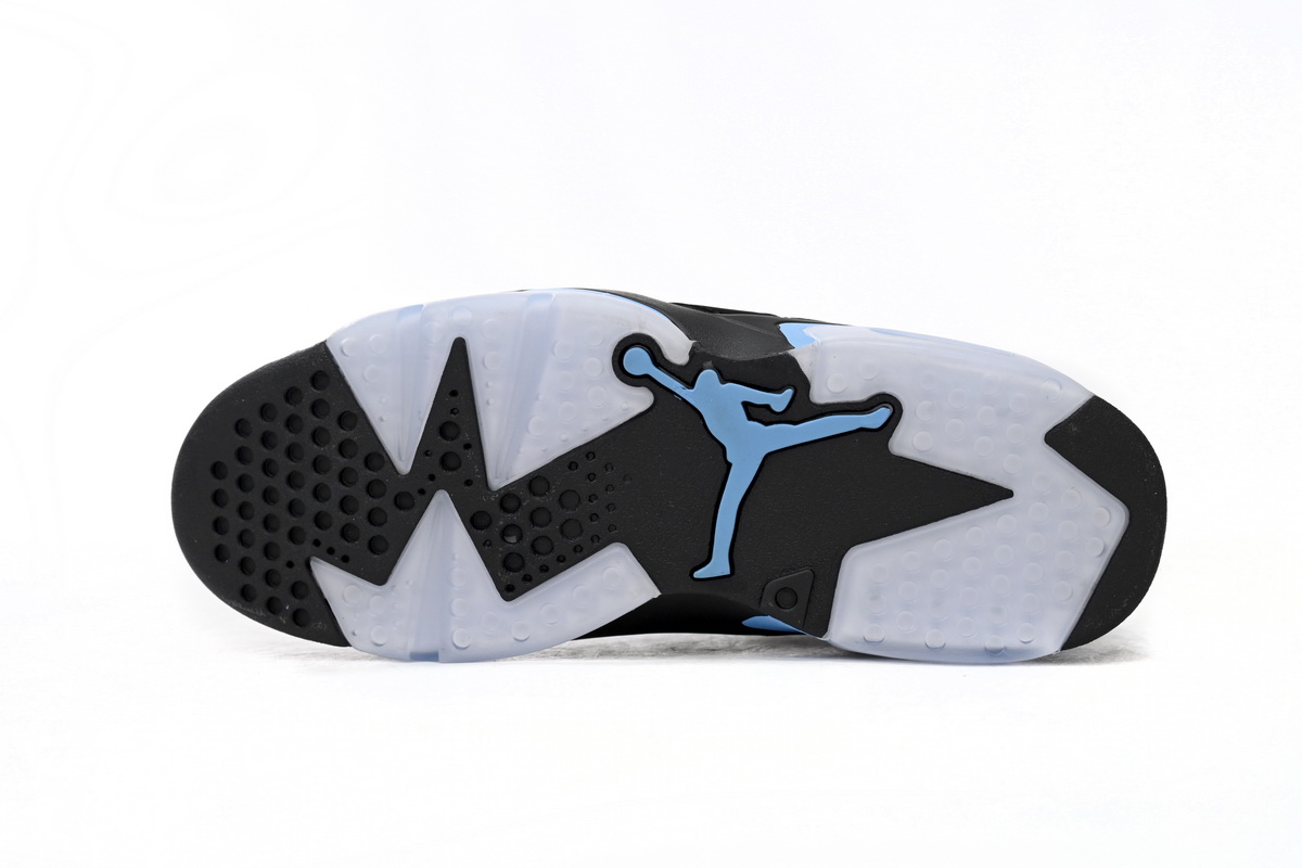 Air Jordan 6 Black Blue 384664-006