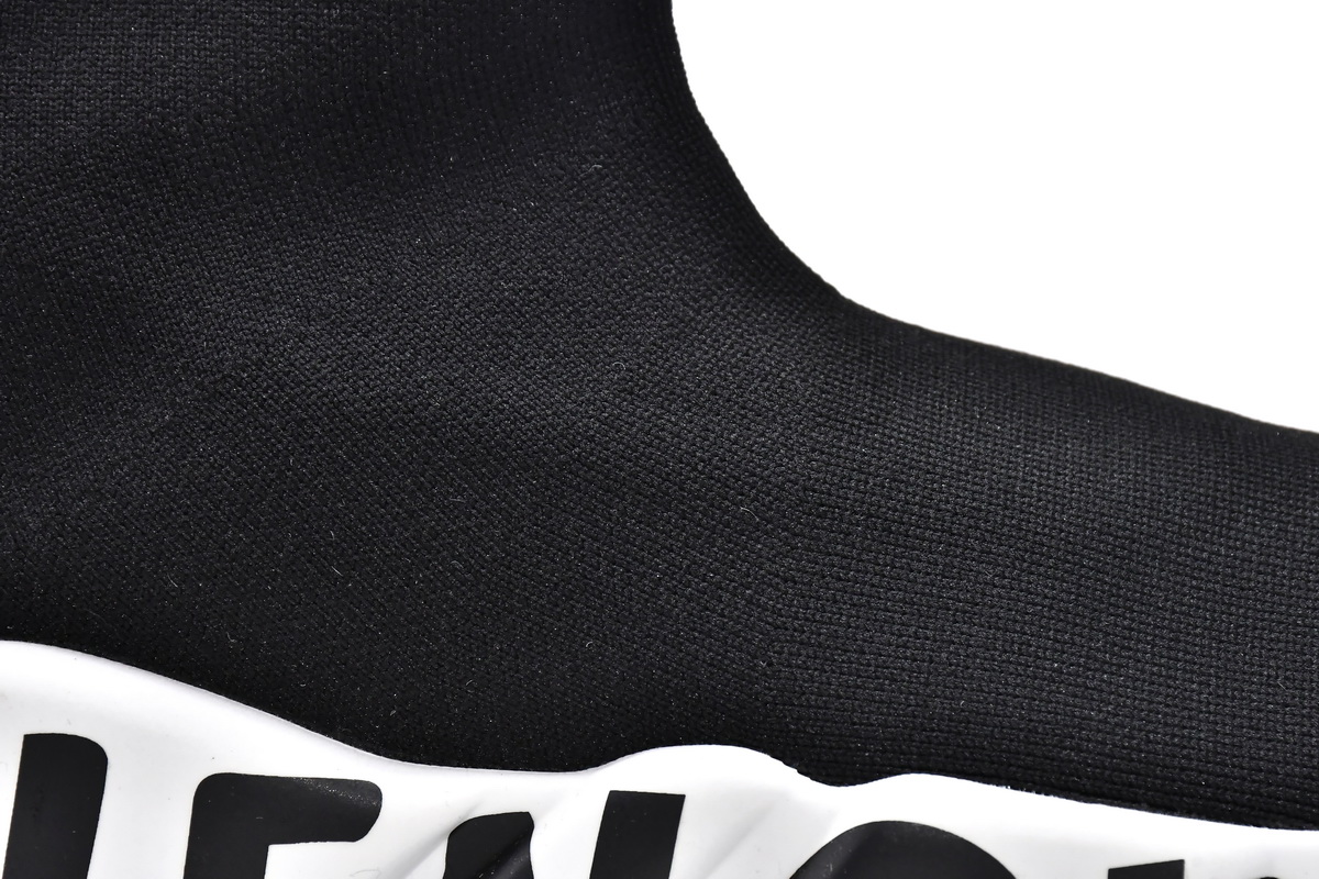 Balenciaga Speed Black(black letters)