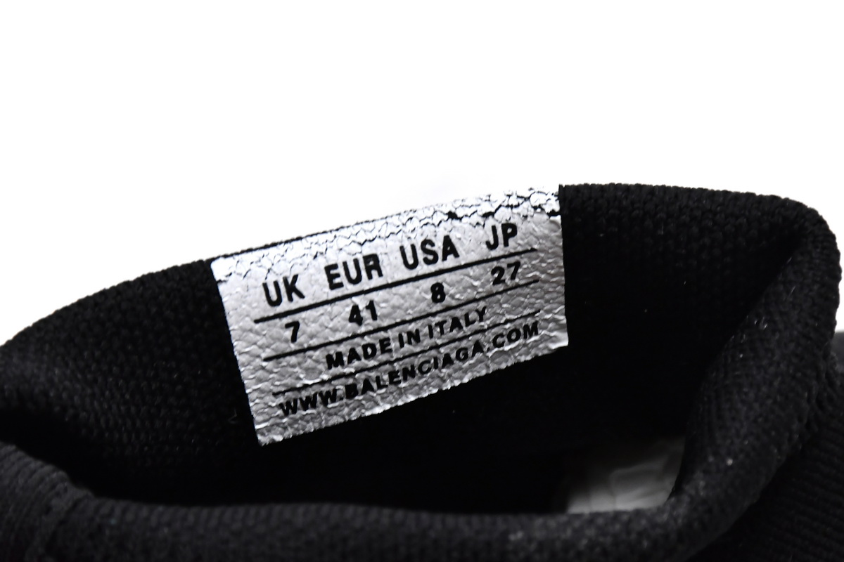 Balenciaga Speed Black(black letters)