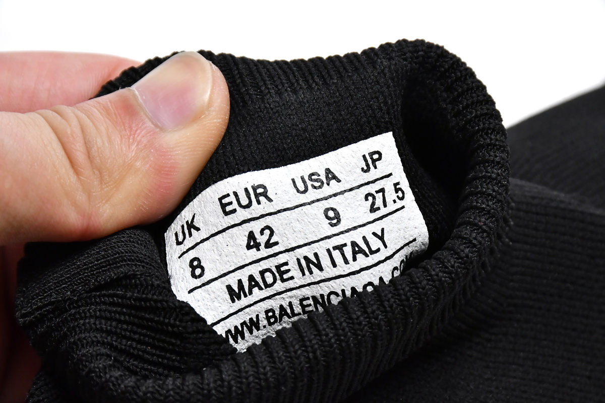Balenciaga Speed Black(green letter)