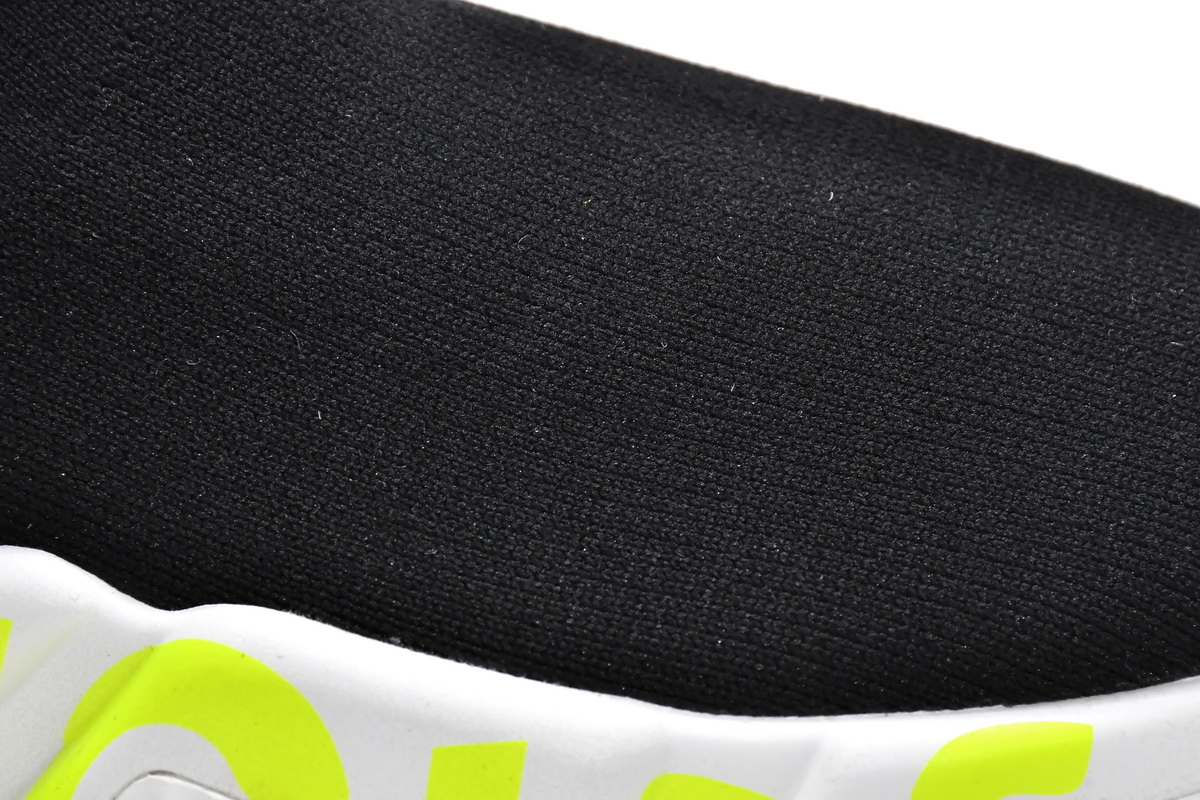 Balenciaga Speed Black(green letter)