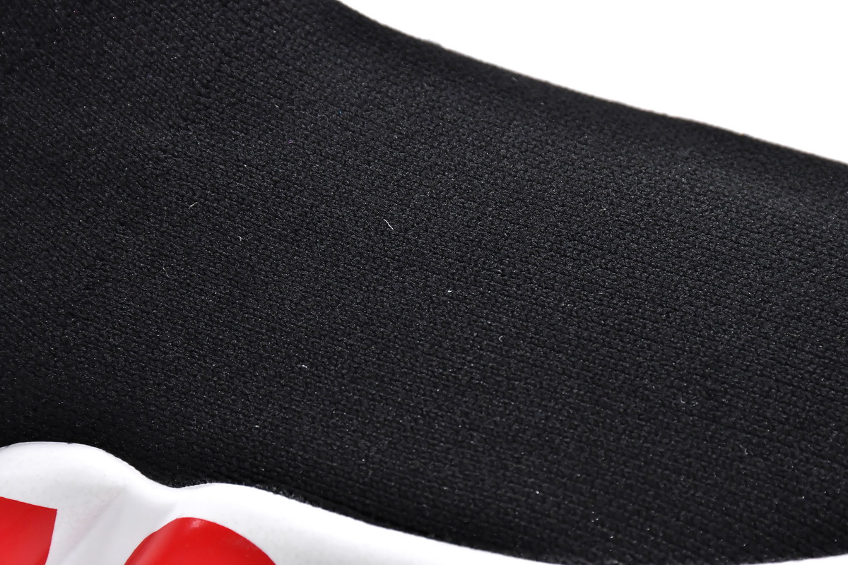 Balenciaga Speed Black(red word)