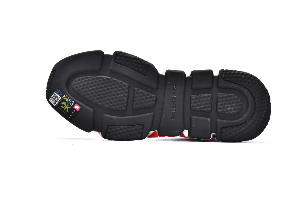 Balenciaga Speed Black(red word)