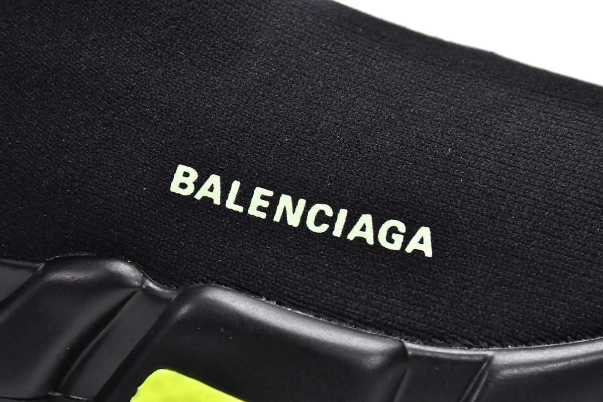 Balenciaga Speed Trainer Black Green