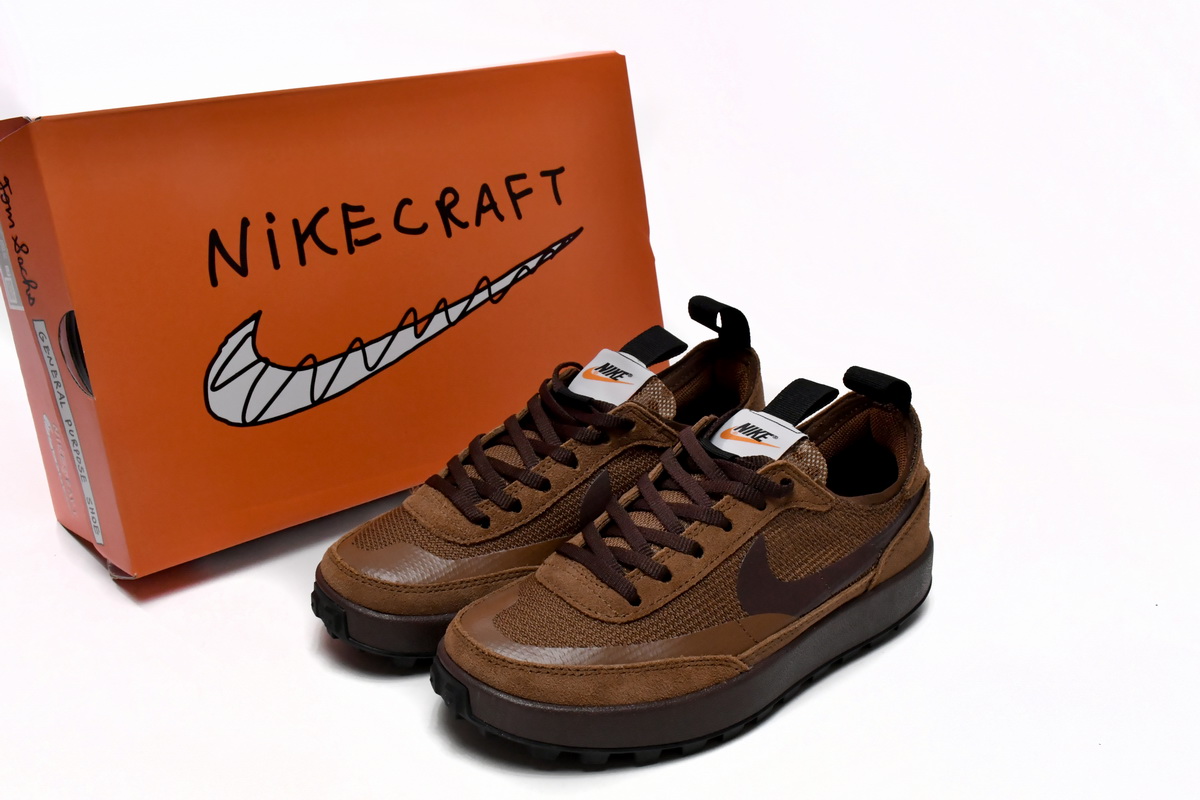 Tom Sachs x NikeCraft General Purpose Shoe Brown DA6672-201