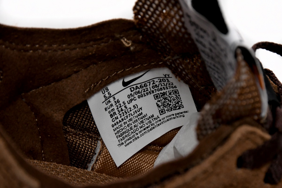 Tom Sachs x NikeCraft General Purpose Shoe Brown DA6672-201