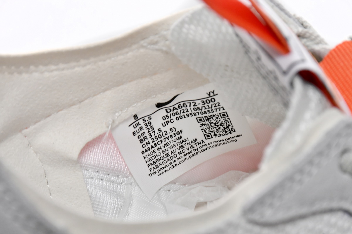Tom Sachs x NikeCraft General Purpose Shoe Rice Grey Red DA6672-300
