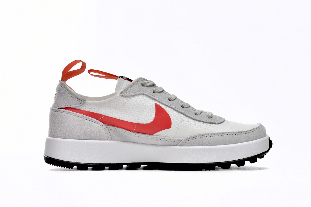 Tom Sachs x NikeCraft General Purpose Shoe Rice Grey Red DA6672-300