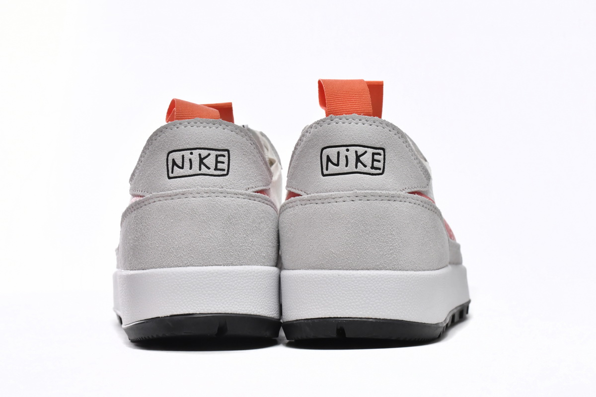 Tom Sachs x NikeCraft General Purpose Shoe Rice Grey Red DA6672-300