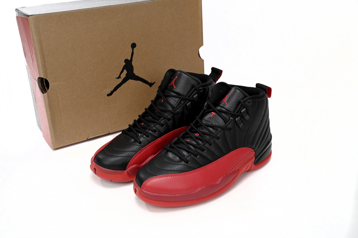 Air Jordan 12 “Flu Game” Black Red 130690-002