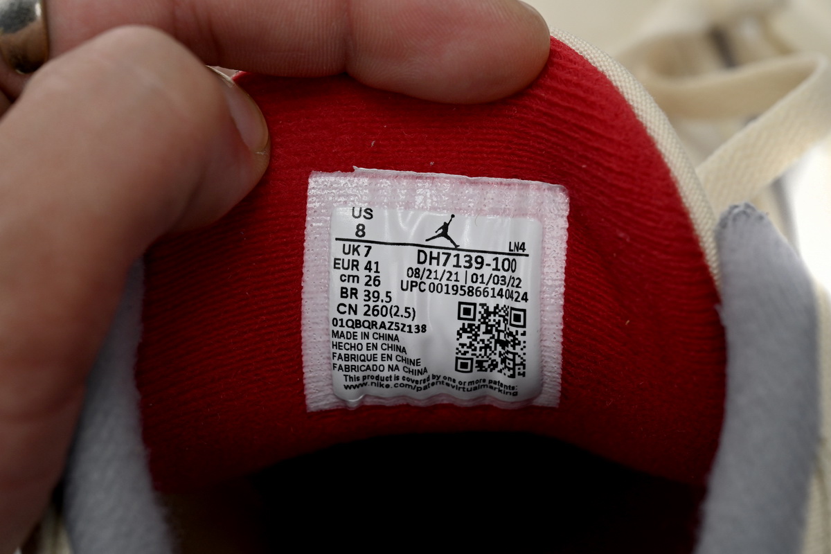 Air Jordan 3 “Muslin”Byssus DH7139-100