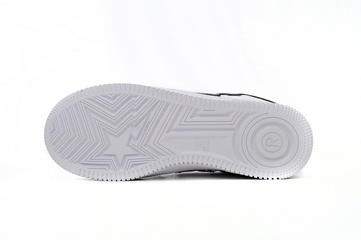 Cheap BapeSta  White Green edge 1J30-191-017