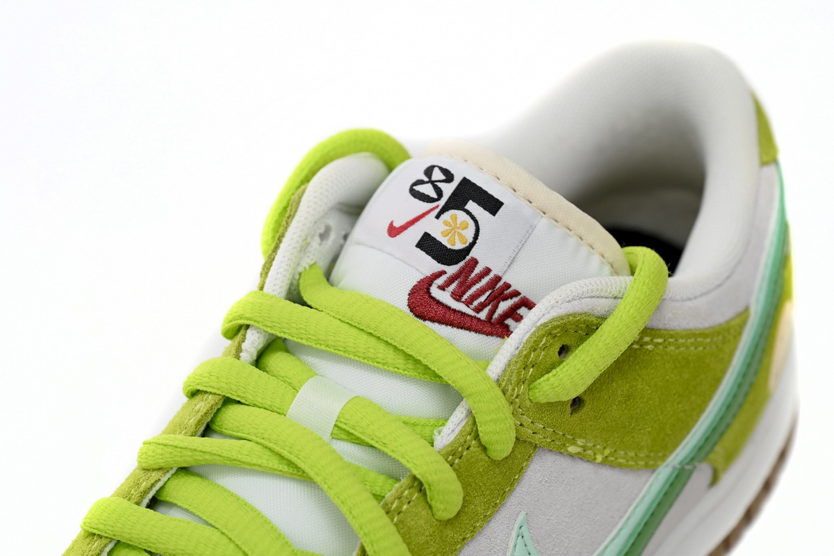 Nike SB Dunk Low "85" Gray Green Apple Double Hook DO9457-122