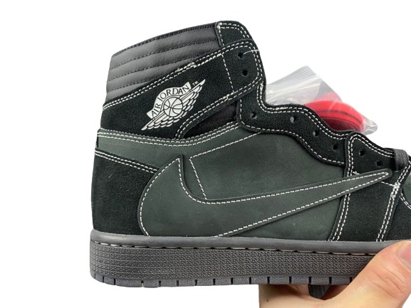 Travis Scott x Air Jordan 1 High Black Phantom