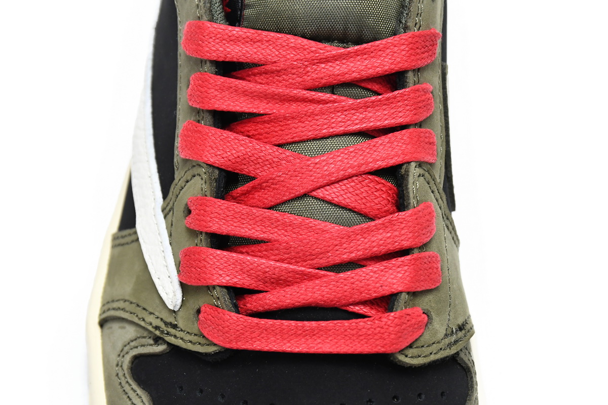 Travis Scott x Air Jordan 1 Low Dark Green DM7866-196