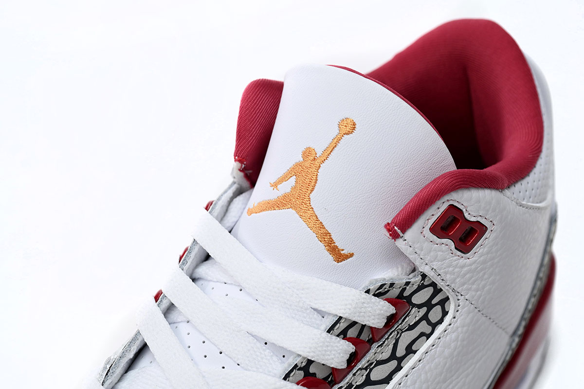 (GET)Air Jordan 3 Retro Cardinal Red  CT8532-126