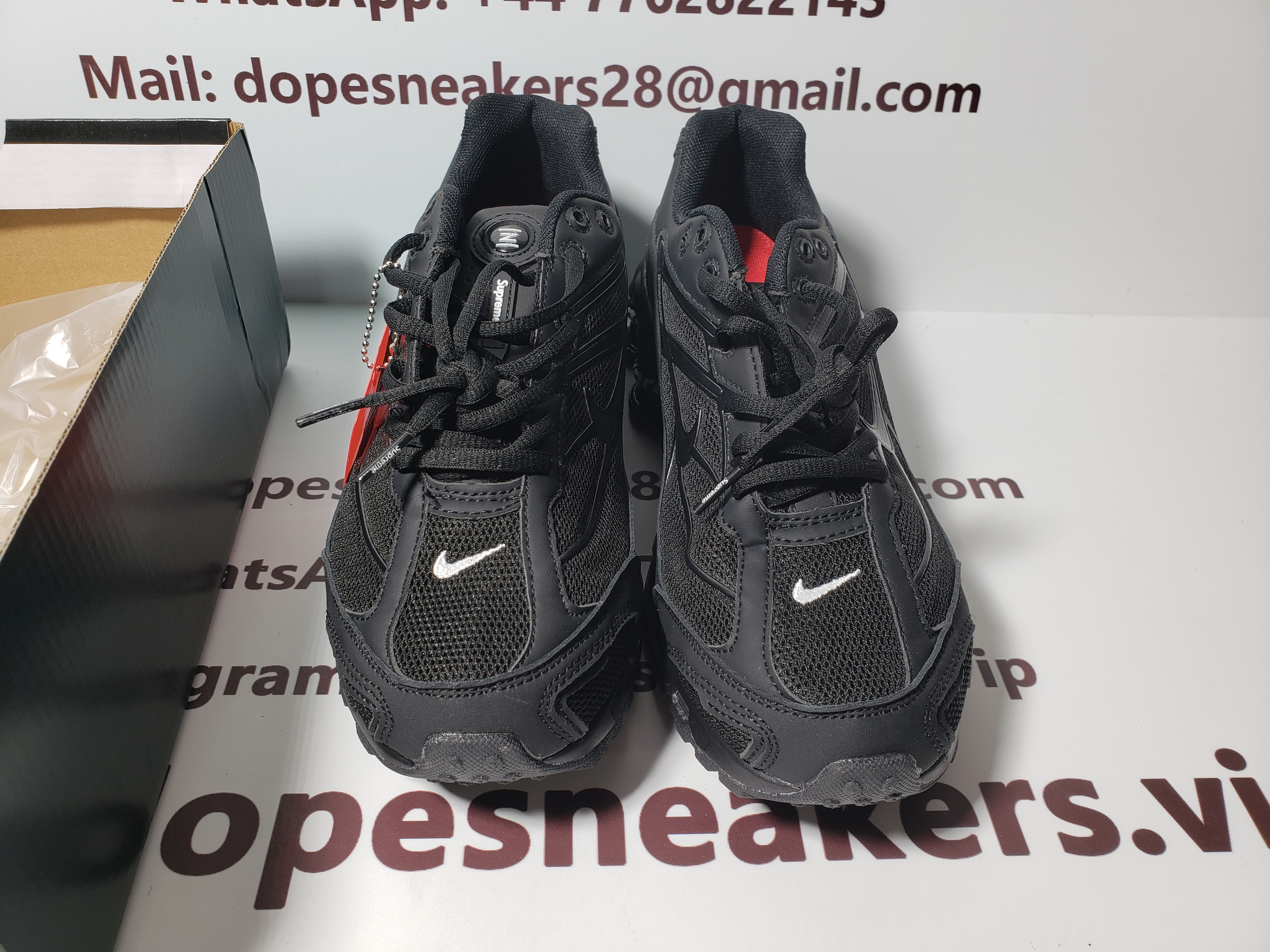 Supreme x nike shox Ride 2 SP sneakers Black