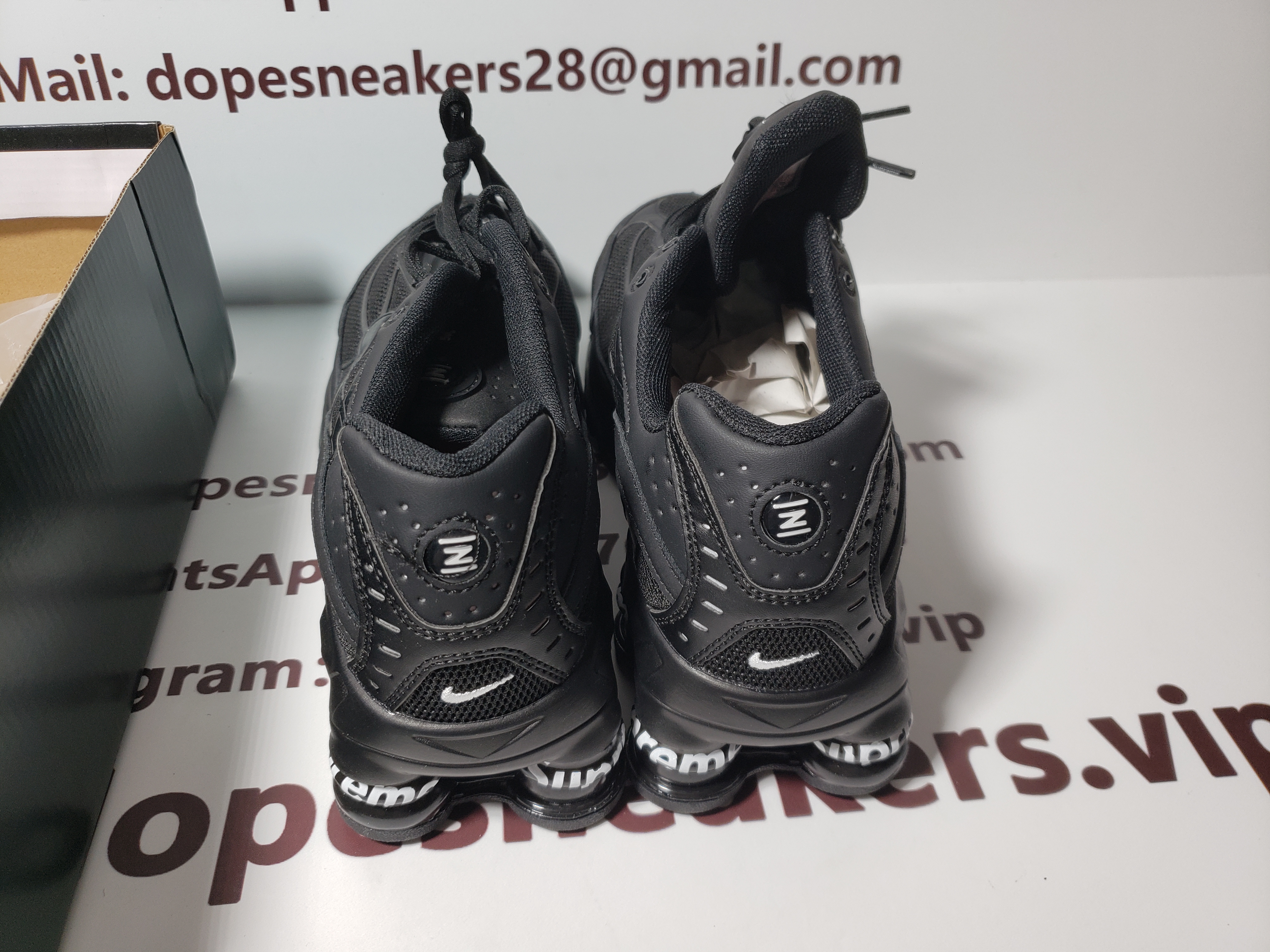 Supreme x nike shox Ride 2 SP sneakers Black