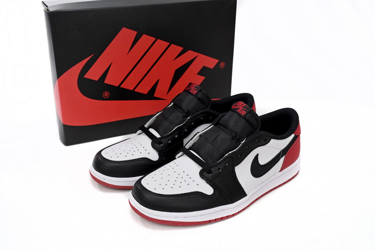 Air Jordan 1 Low OG Black Toe CZ0790-106