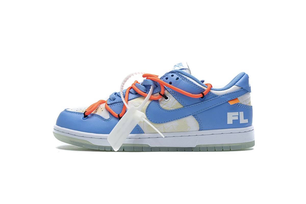 Off-White x Futura xNike Dunk Low "UNC" DD0856-403