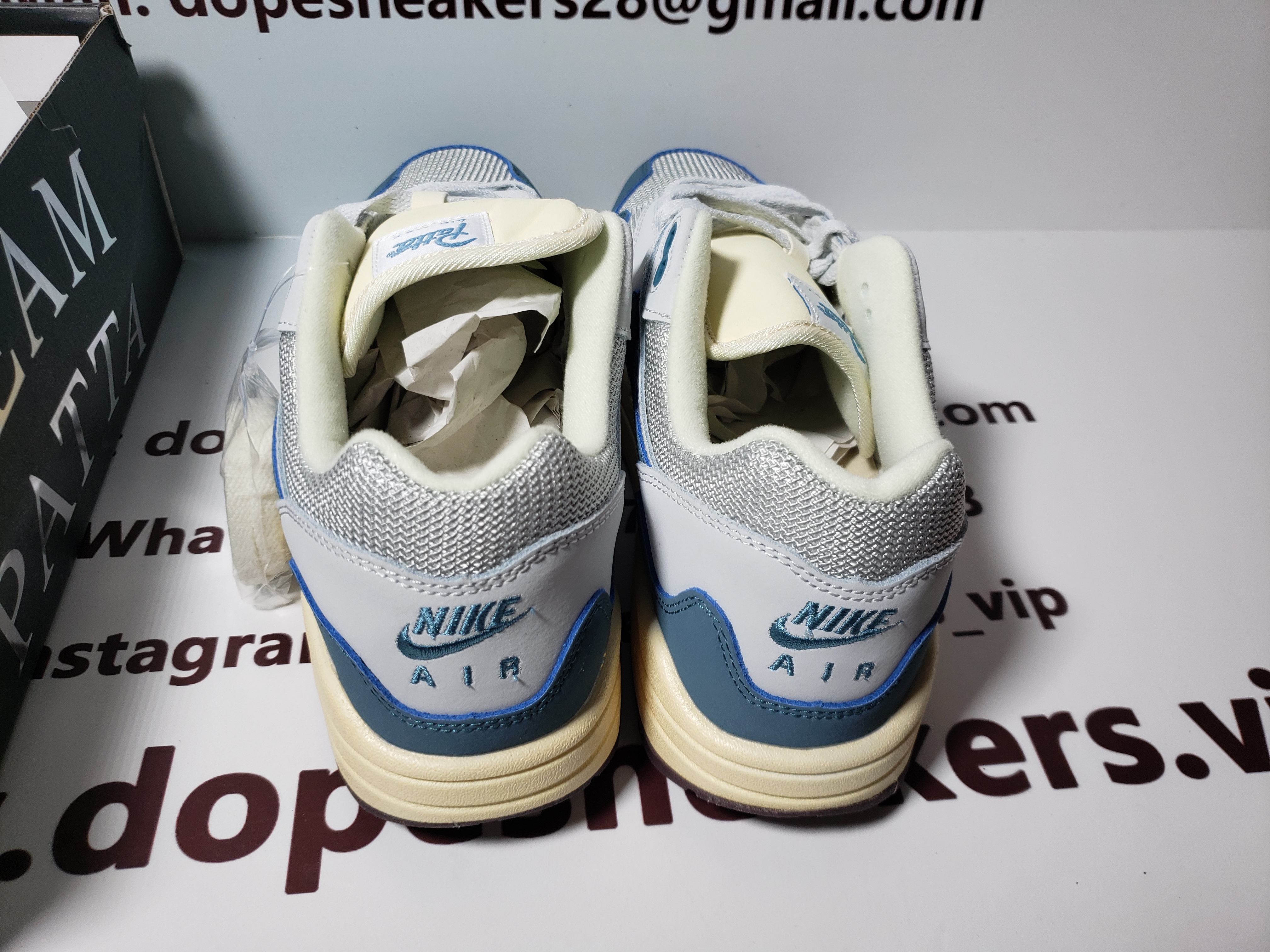 Patta x Nike Air Max 1 "Aqua Noise" DH1348-004