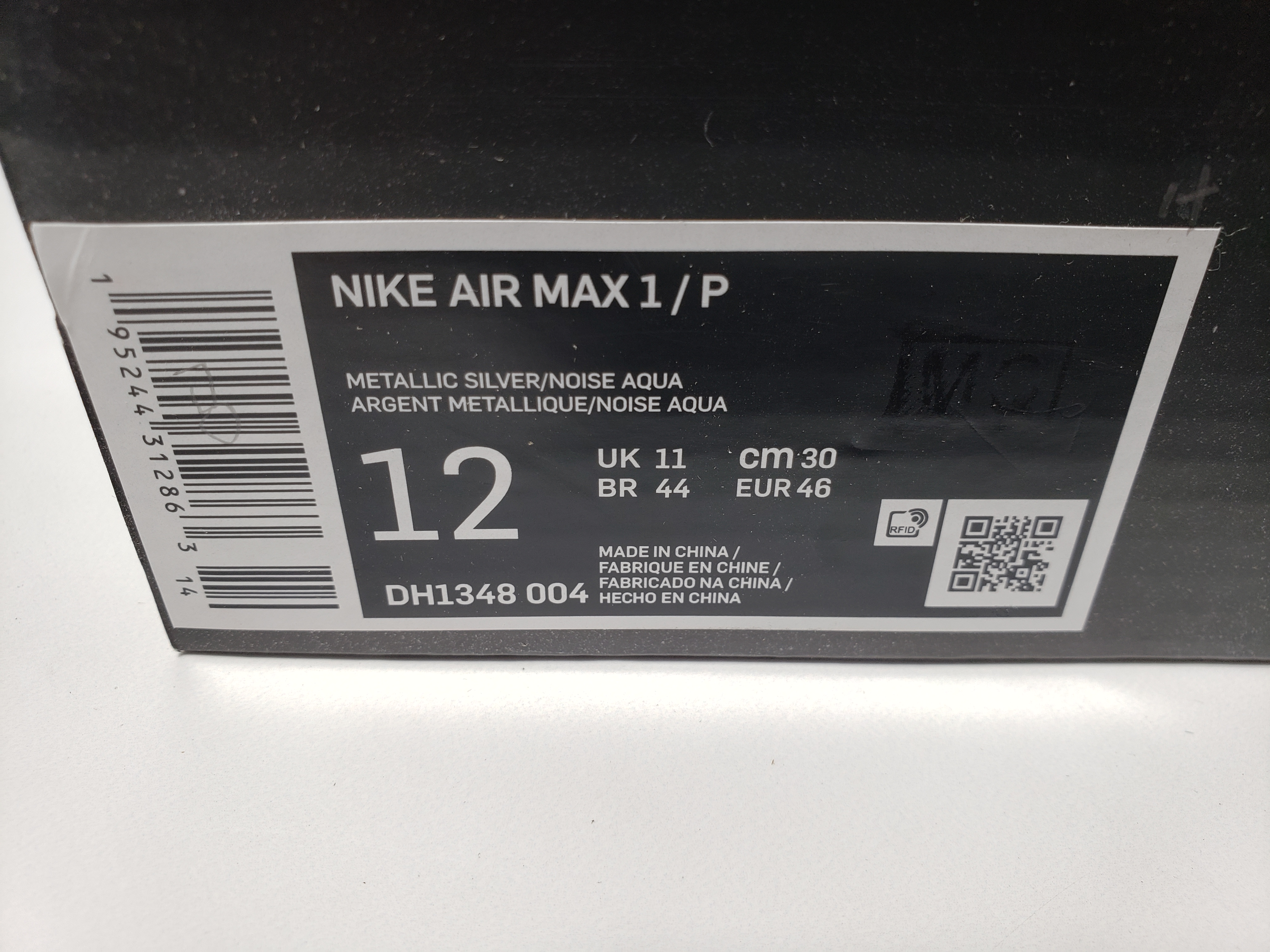 Patta x Nike Air Max 1 "Aqua Noise" DH1348-004