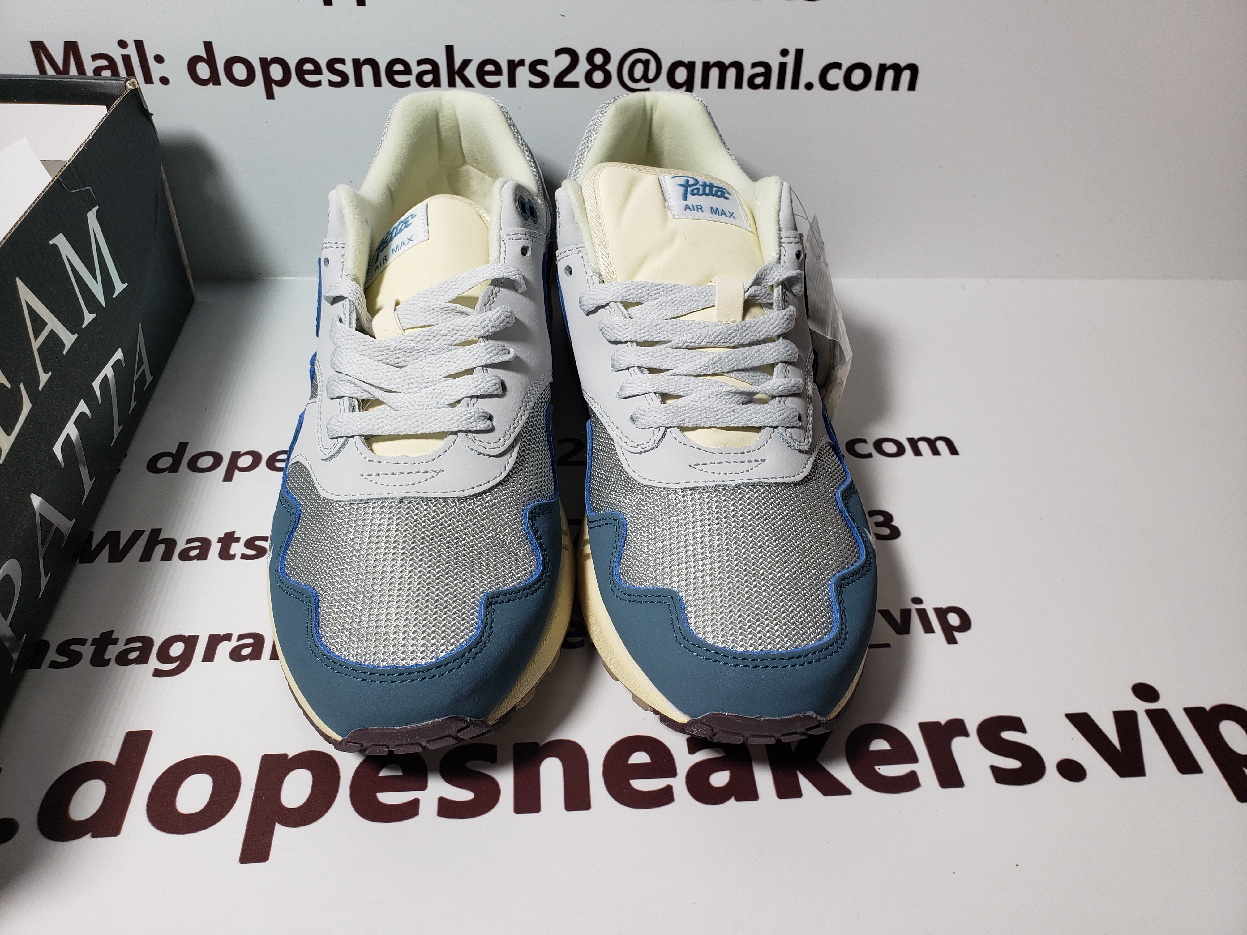 Patta x Nike Air Max 1 "Aqua Noise" DH1348-004
