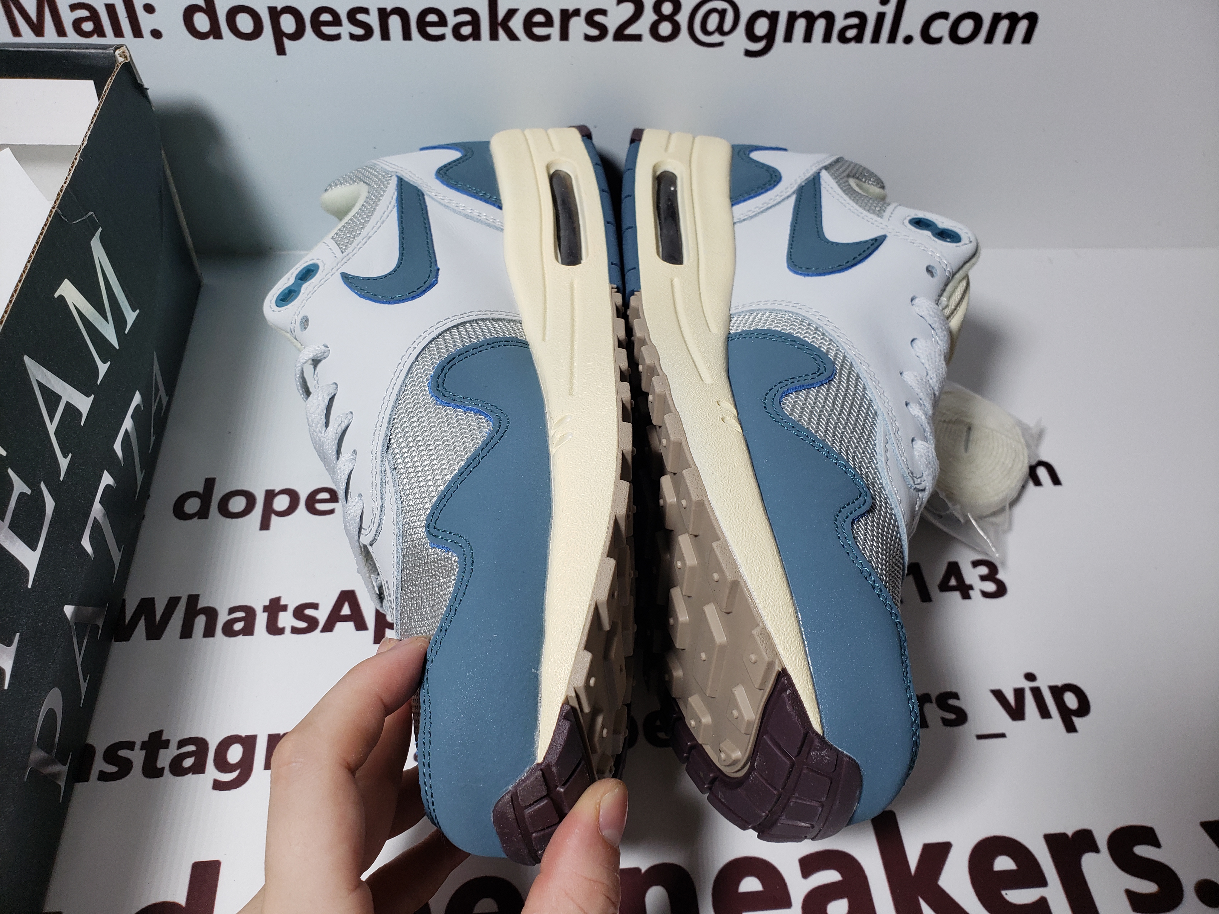 Patta x Nike Air Max 1 "Aqua Noise" DH1348-004