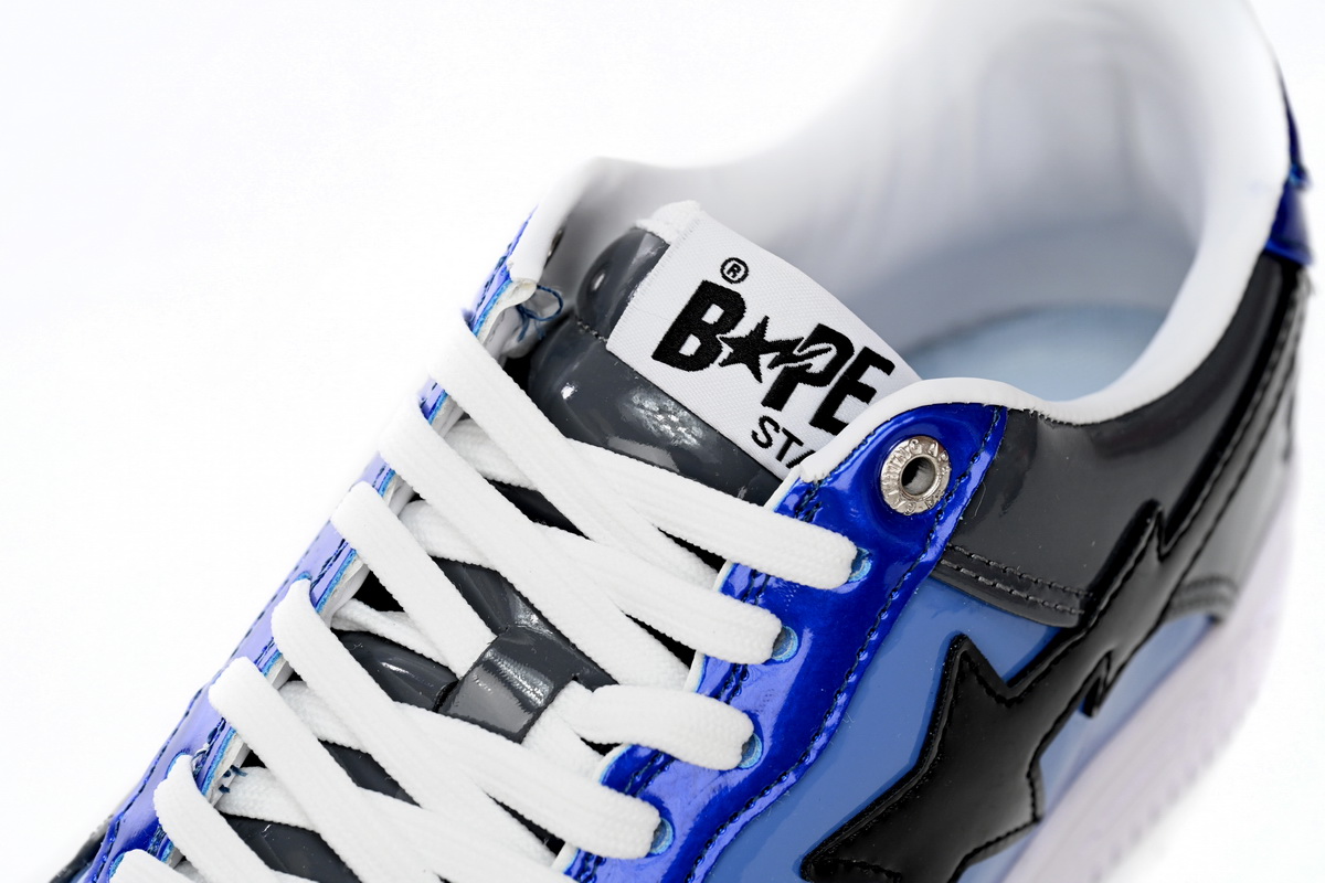Cheap Fake BapeSta A Bathing Ape  Low Lnk Blue Mirror Surface 1H20 191 046