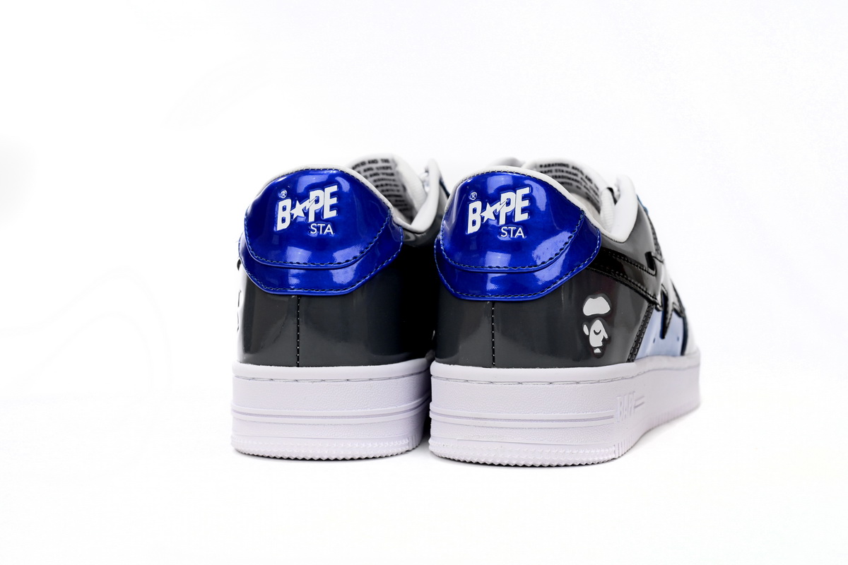 Cheap Fake BapeSta A Bathing Ape  Low Lnk Blue Mirror Surface 1H20 191 046