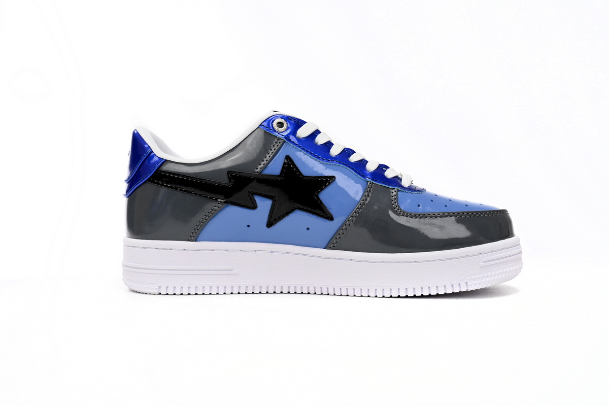 Cheap Fake BapeSta A Bathing Ape  Low Lnk Blue Mirror Surface 1H20 191 046
