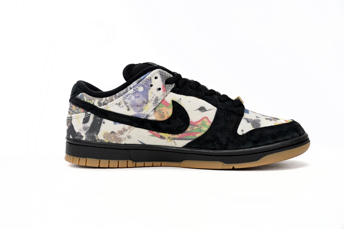 Supreme × Nike Dunk Low “Rammellzee” FD8778-001