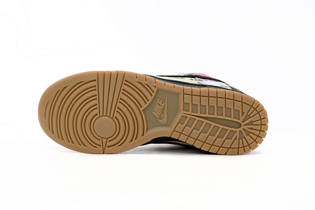 Supreme × Nike Dunk Low “Rammellzee” FD8778-001