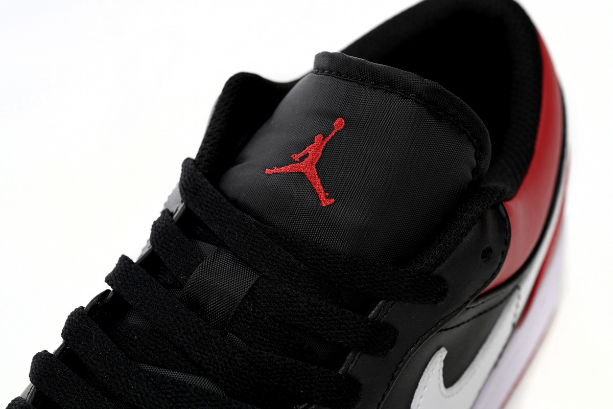 Air Jordan 1 Low Retro Black Red 553558-066