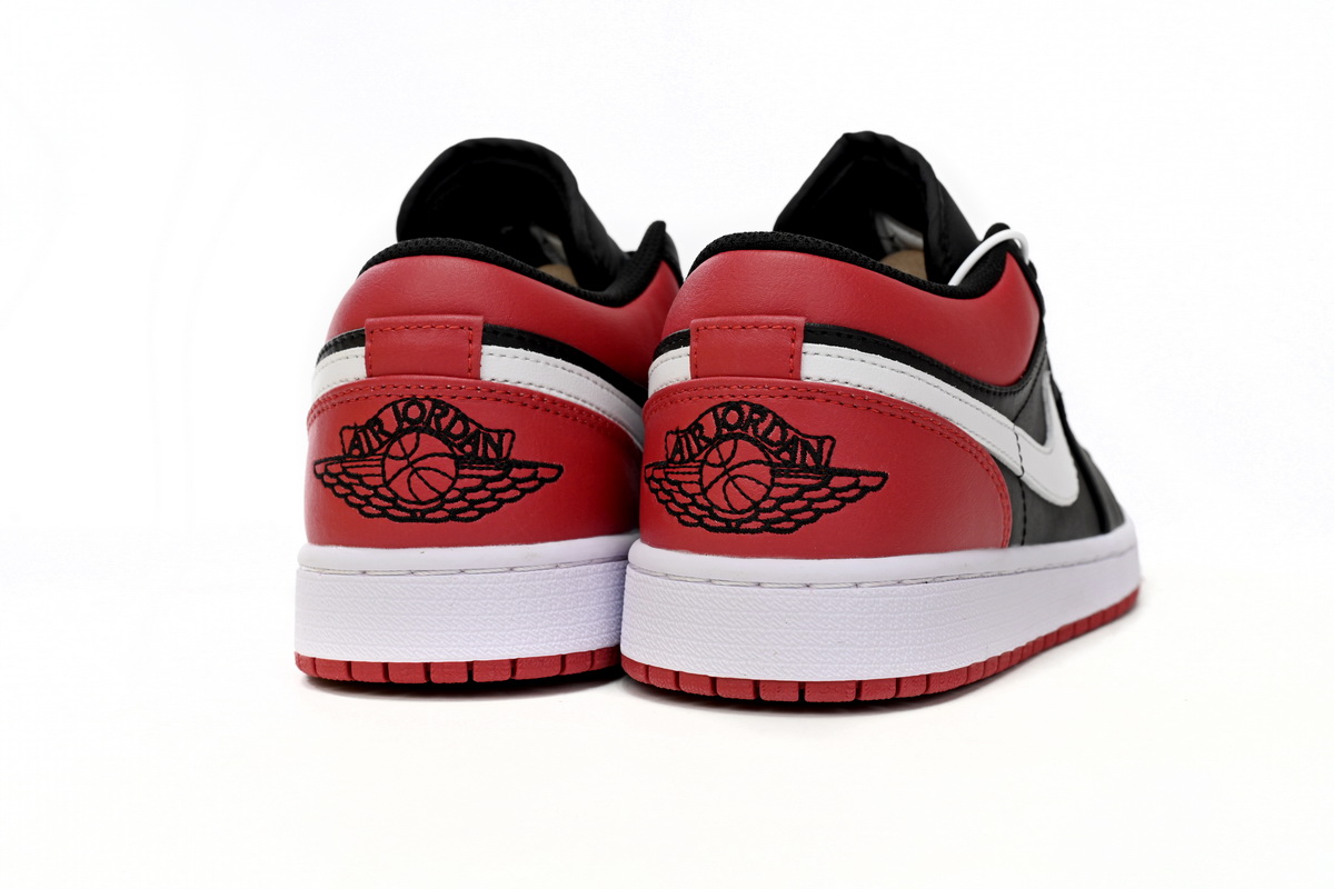 Air Jordan 1 Low Retro Black Red 553558-066