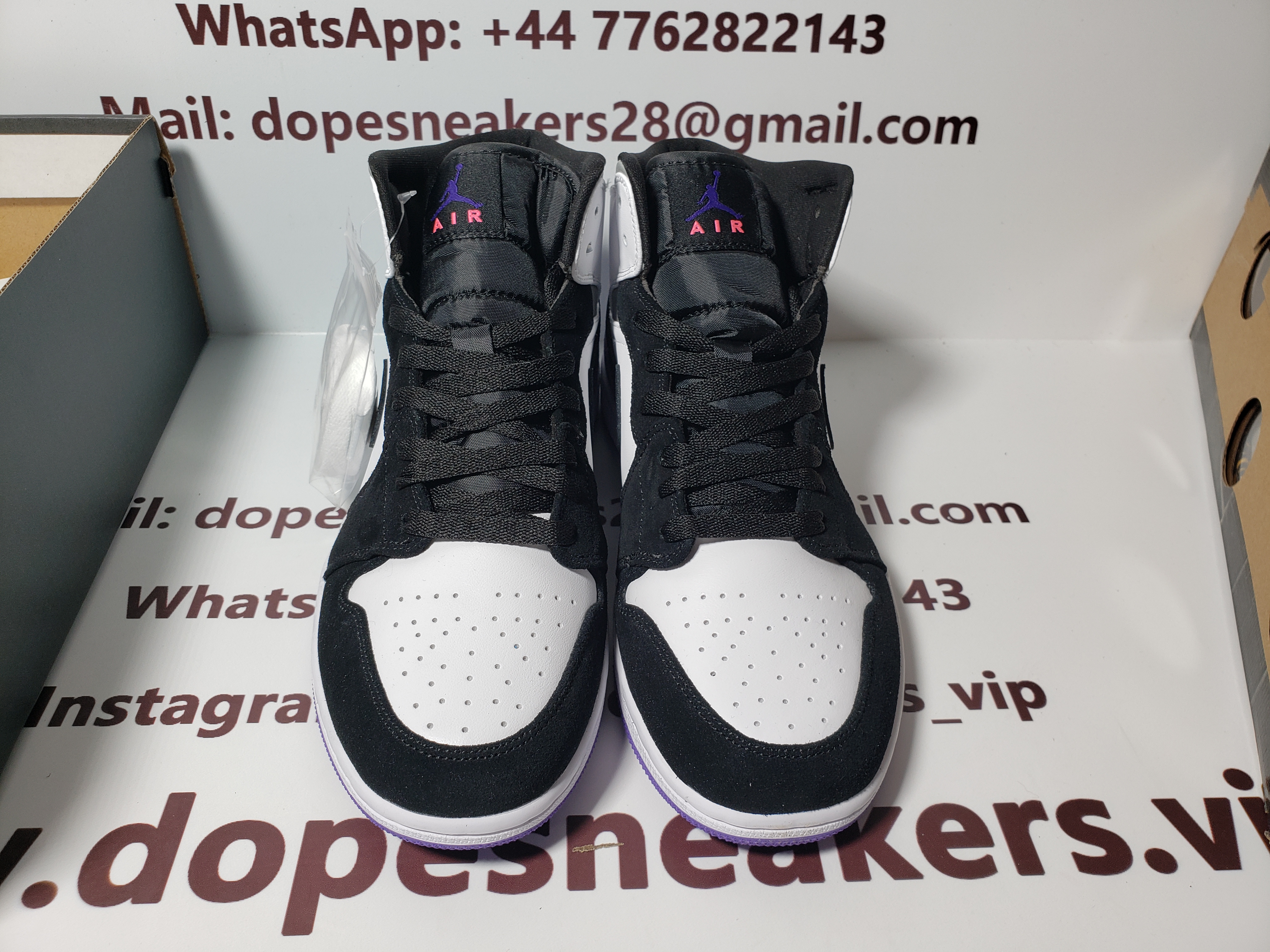Fake Jordan 1 Mid SE Purple 852542-105
