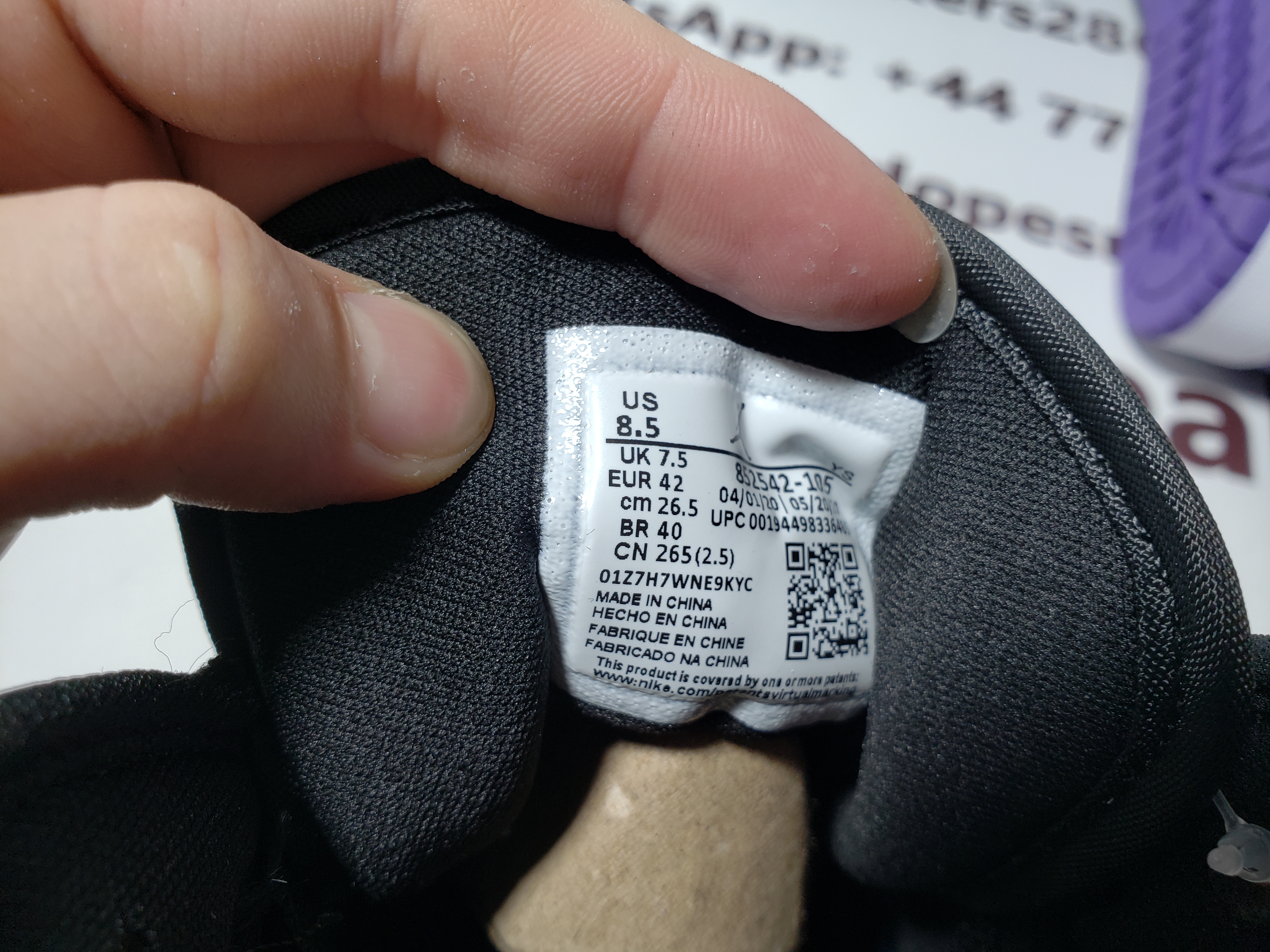 Fake Jordan 1 Mid SE Purple 852542-105