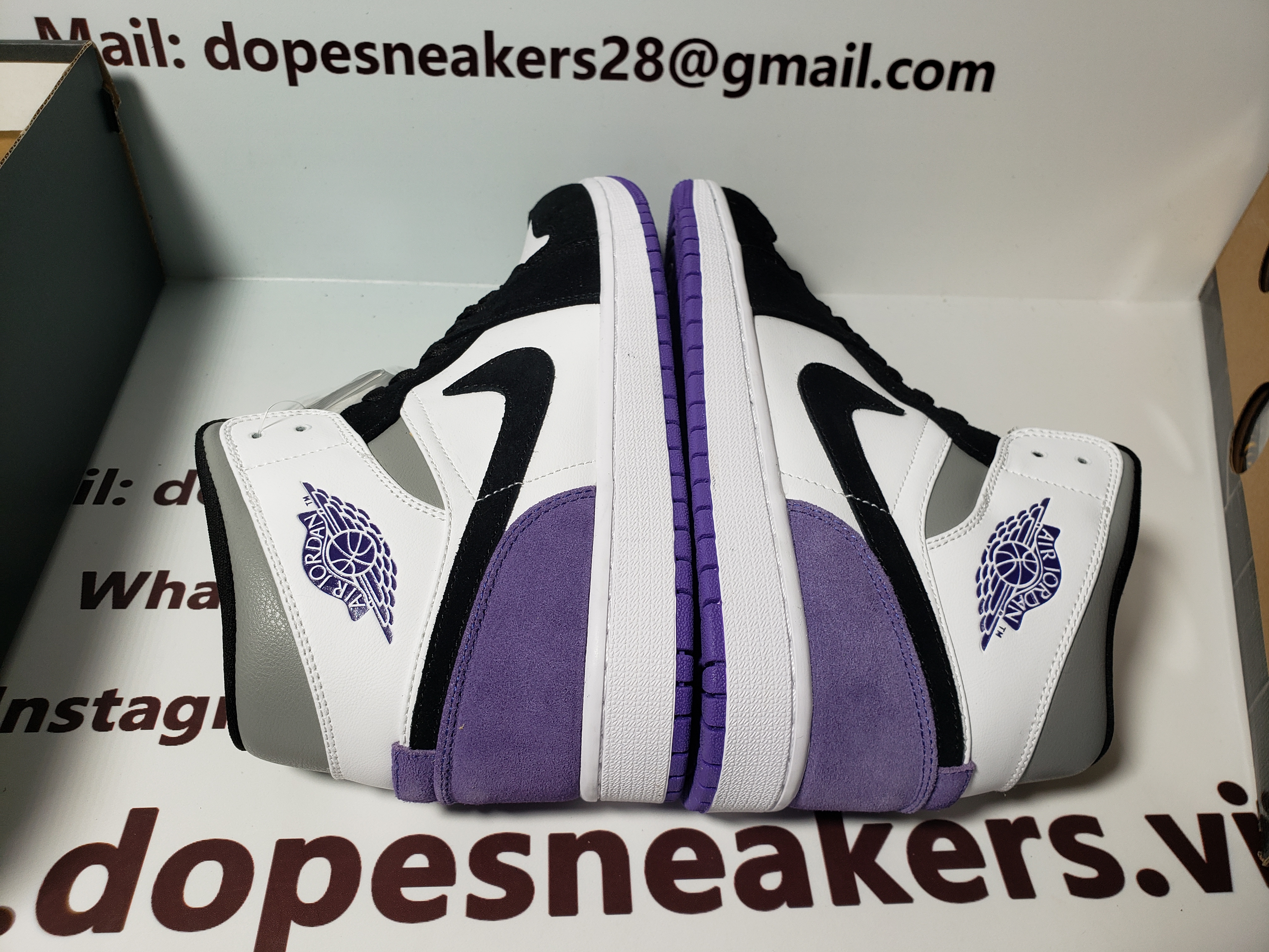 Fake Jordan 1 Mid SE Purple 852542-105