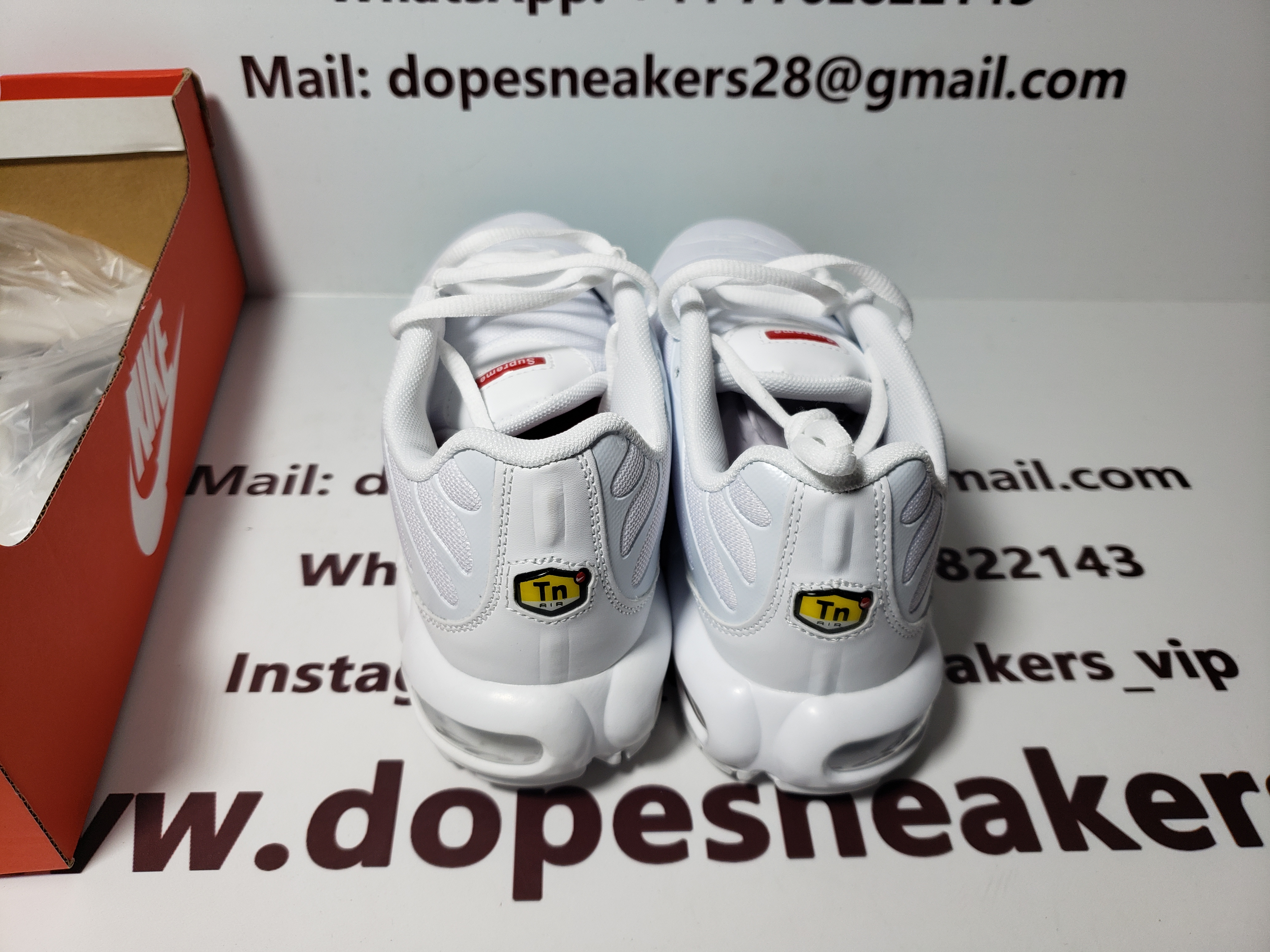 Nike Fake Air Max Plus Supreme White DA1472-100(TN)