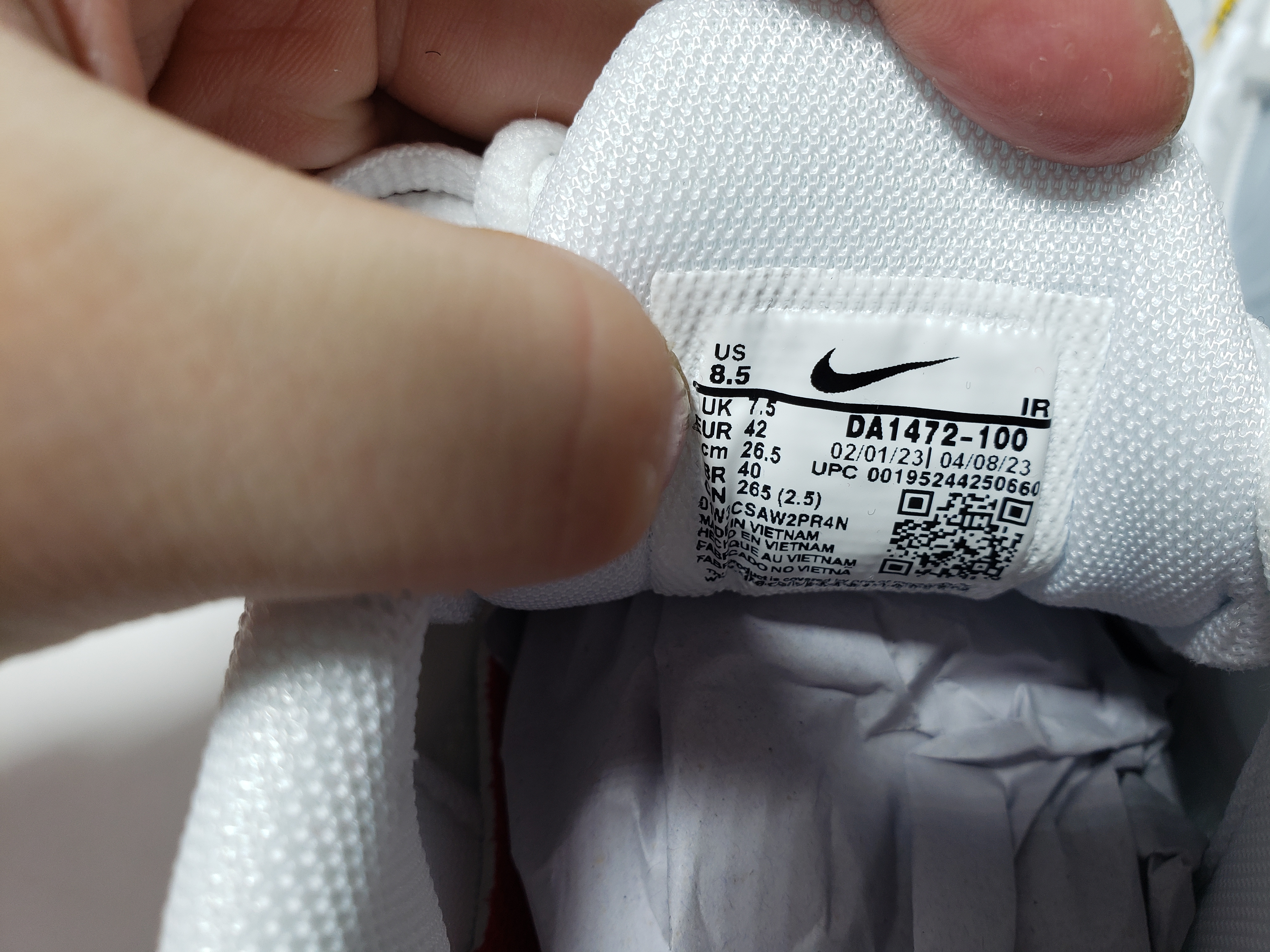 Nike Fake Air Max Plus Supreme White DA1472-100(TN)