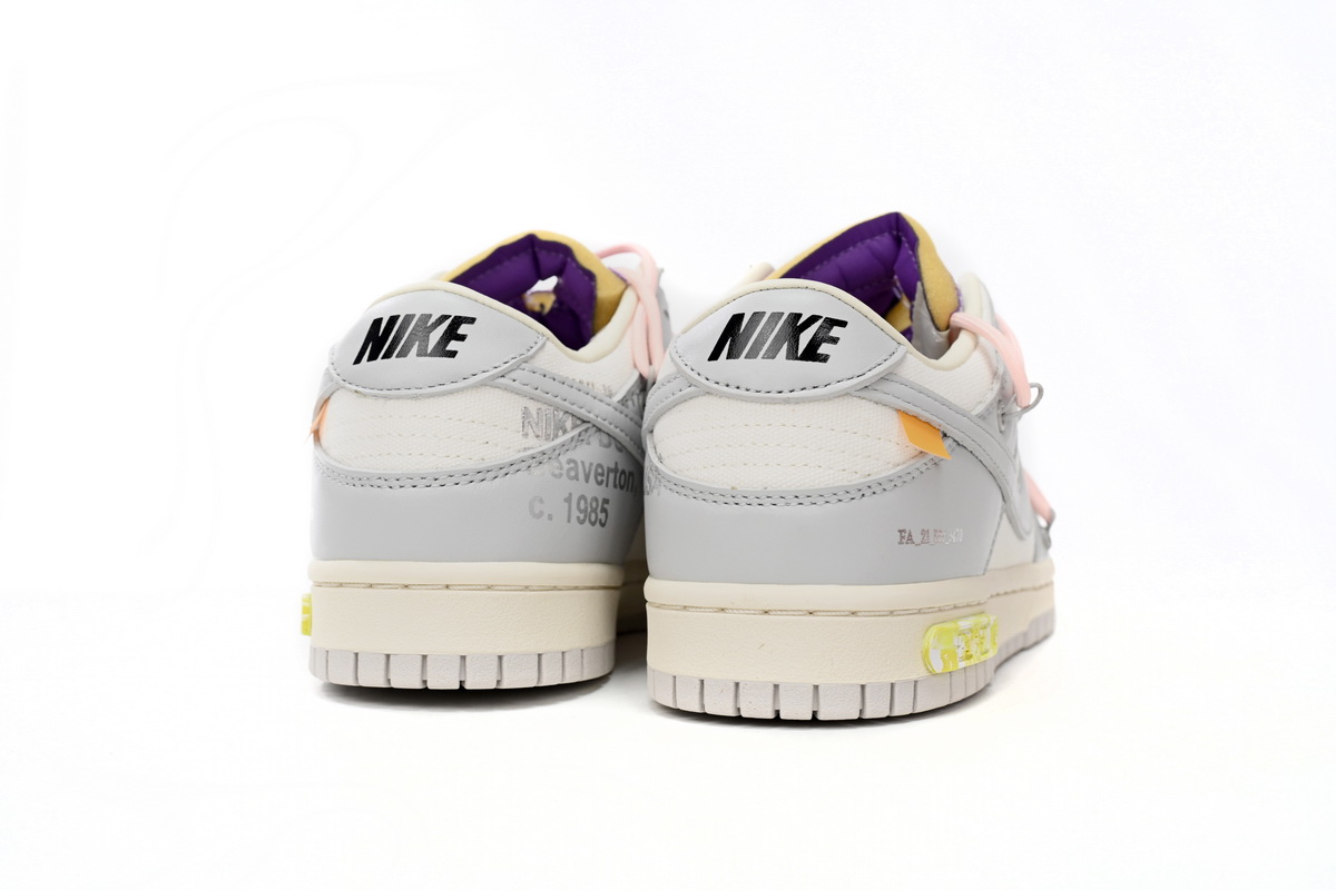 OFF WHITE x Nike Dunk SB Low The 50 NO.24 DM1602-119