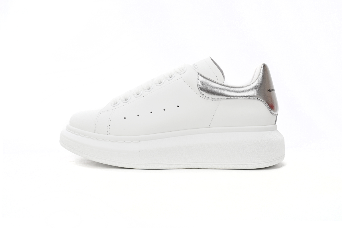 Replica Alexander McQueen Sneaker Silver Tail