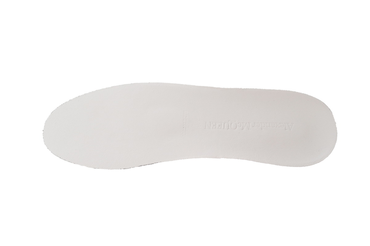 Replica Alexander McQueen Sneaker Silver Tail
