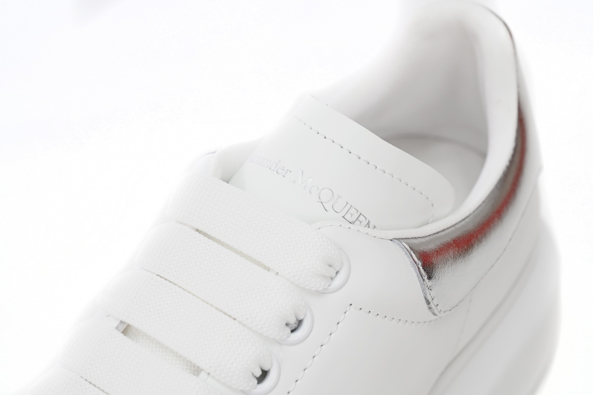 Replica Alexander McQueen Sneaker Silver Tail