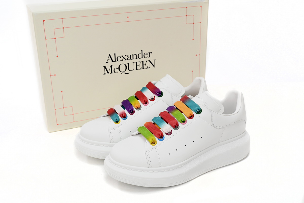 Alexander McQueen Sneaker White Paper