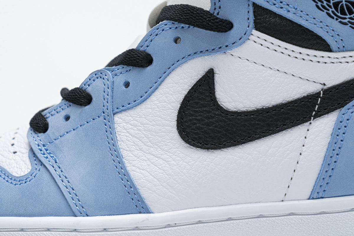 Air Jordan 1 Retro High White University Blue Black 555088-134(High quality)